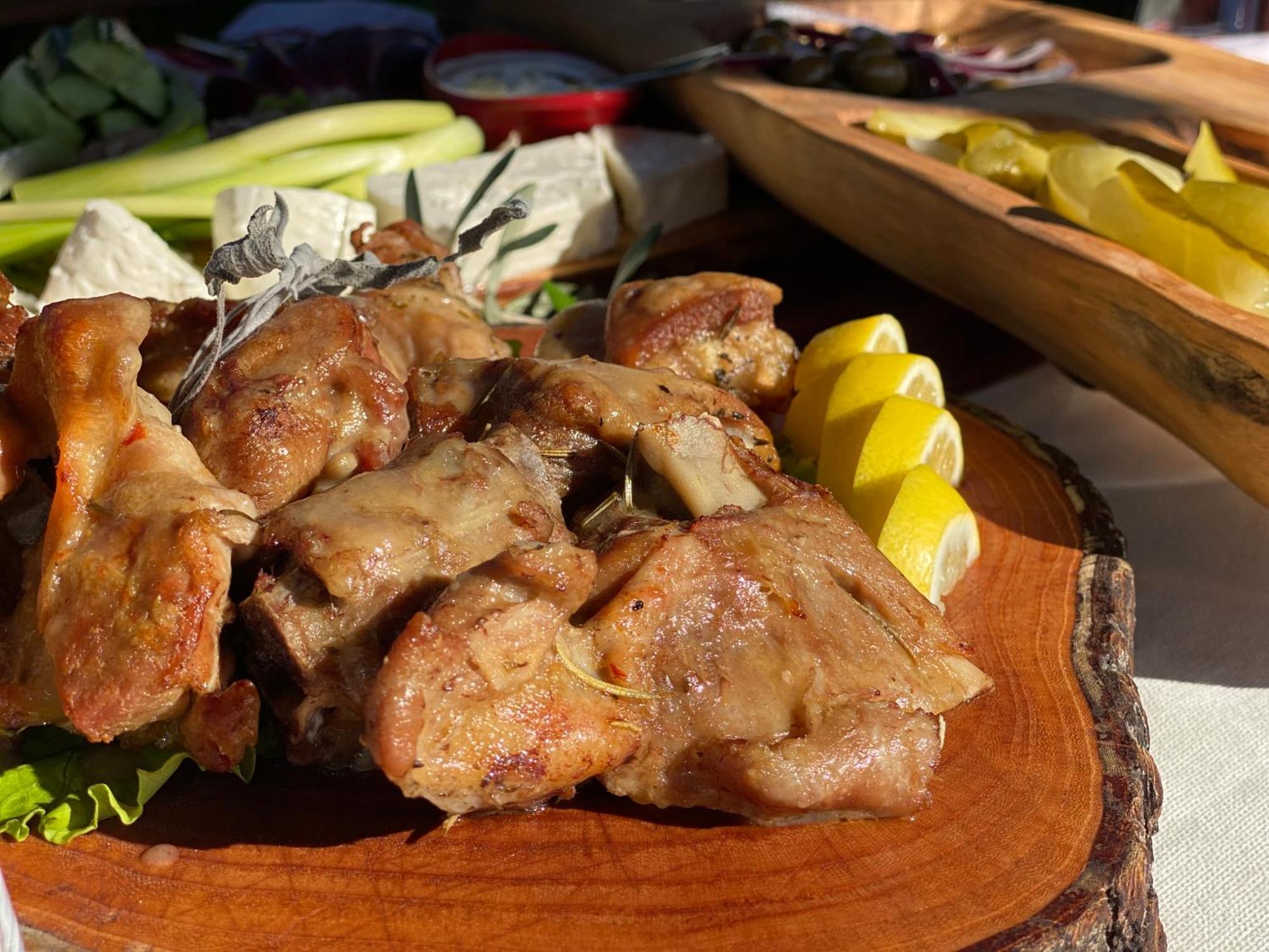 Hotel Restaurant Natyra E Qete Lezhe Luaran gambar